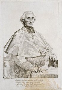 Portrait Of Bishop Persigny — Jean-auguste-dominique Ingres