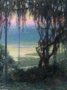 Twilight Along the Florida Coast