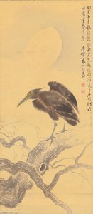 BIRD ON A WITHERED BRANCH