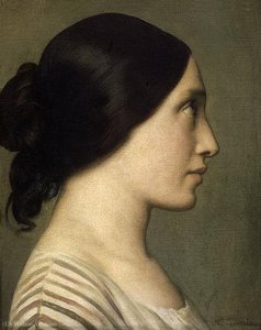 La Florentine — Hippolyte Flandrin