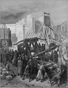 The Crusaders' War Machinery — Paul Gustave Doré, Romanticism