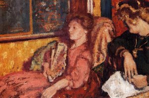 The Talk (also Known As Two Women In An Interior) — Georges Lemmen