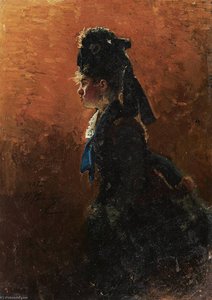 Study For A Parisian Cafe — Ilya Yefimovich Repin