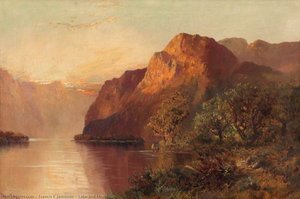 Lake And Mountains — Francis E Jamieson