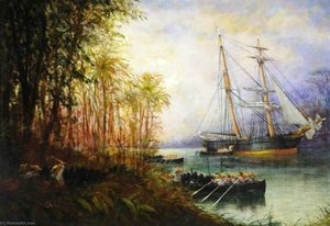Shipping Cargo at Daybreak (from the series 'The Life of the Slaver Orange Grove')