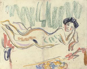Lying Nude — Ernst Ludwig Kirchner