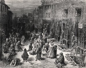 Dudley Street, Seven Dials — Paul Gustave Doré