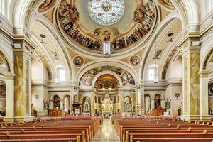 St. Hyacinth Basilica In Chicago, Interior Decoration [polish Parishes And Churches In Chicago] — ヘンリー・w・ワースマン＆ジョン・g・スタインバック