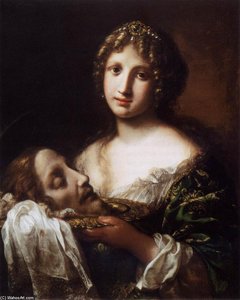 Salome With The Head Of The Baptist — Onorio Marinari