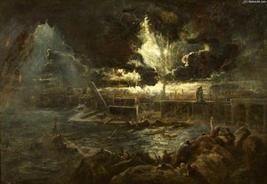 The Destruction Of Pompeii — Paul Falconer Poole
