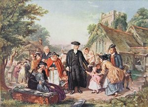 The Village Clergyman — William Powell Frith