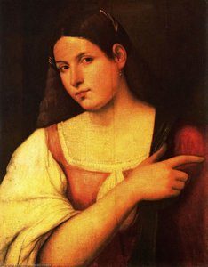 Portrait Of A Young Woman — Sebastiano Del Piombo, Mannerism
