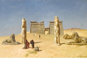 The Temple Of Wadi Es-sebua — Ernst Carl Eugen Koerner