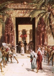 Moses And Aaron Before Pharaoh — William Brassey Hole