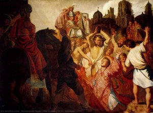 The Stoning Of St. Stephen — Rembrandt Peale