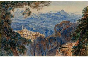 Vico, Corsica — Edward Lear