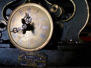Monumental Station Clock Mechanism — Manuel Francisco Cousinha, A Boa Construtora (the Good Builder) - National Factory Of Monumental Clocks, Contemporary Realism