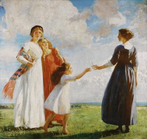The Flower — Dame Laura Knight