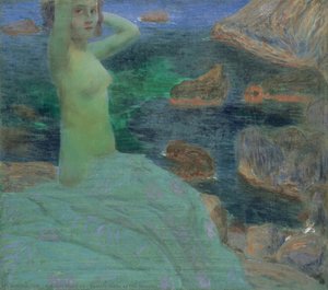 Female Nude at the Seaside