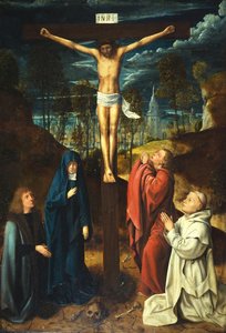 Christ On The Cross — Workshop Of Quinten Massys, Northern Renaissance