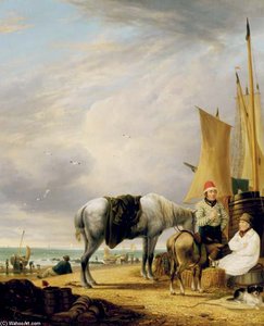 Yarmouth Beach — Alfred George Stannard