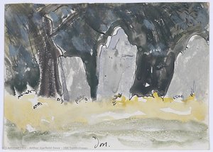 Old Tombstones — Arthur Garfield Dove