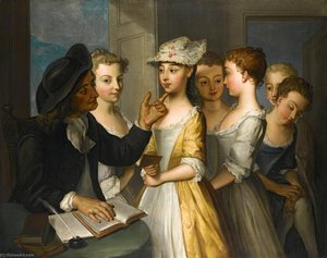 School For Girls — Philippe Mercier