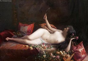 Nu Sur Le Divan — Delphin Enjolras