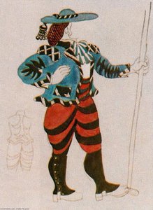 El Sombrero De Tres Picos. Ein Matador — Pablo Picasso