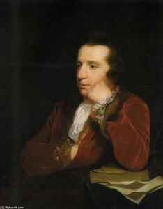 Portrait Of George Colman, The Elder — Sir Joshua Reynolds
