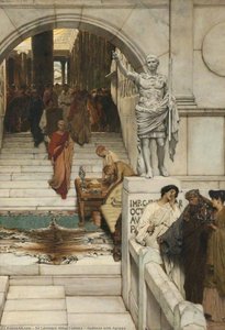 Ein Empfang Bei Agrippa — Lourens Alma Tadema