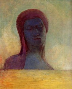 Closed Eyes — Odilon Redon