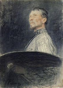 Portrait Of A.e. Arkhipov — Ilya Yefimovich Repin