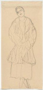 Study For The Portrait Of Friederike Maria Beer-monti — Gustav Klimt, Art Nouveau