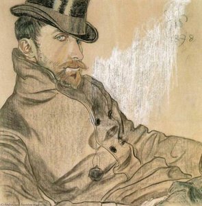 Portrait Of Kazimierz Lewandowski — Stanislaw Wyspianski