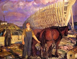 The Teamster — George Wesley Bellows