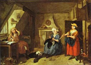 The Distressed Poet — William Hogarth