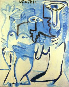 Mensch Und Frau — Pablo Picasso