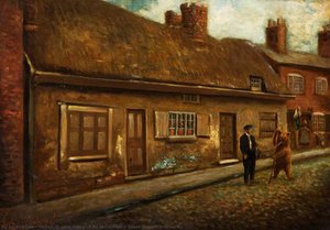 A Bit Of Old Pillory Street, Nantwich, Cheshire — Herbert St John Jones