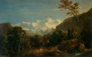 Swiss Landscape — George Howland Beaumont, Romanticism