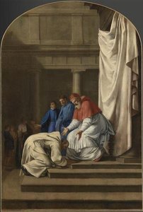 ARRIVEE DE SAINT BRUNO A ROME
