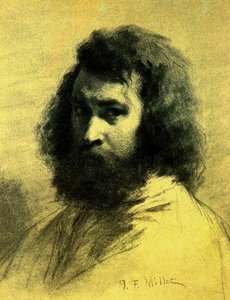 Self-portrait — Jean-françois Millet, Contemporary Realism