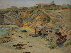 Opposite Splash Rock, (painting) — Mary Agnes Yerkes