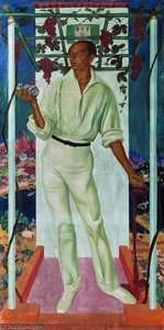 Portrait Of Mexican Painter Roberto Montenegro