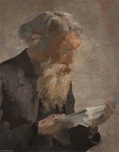Portrait Of The Artist's Father, William Knox (recto) — Archibald Knox
