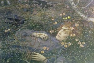 Oh What's That In The Hollow - — Edward Robert Hughes