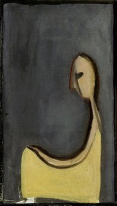 Moi, réflechissant sur la peinture