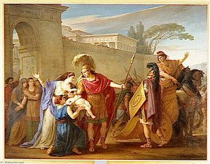LES ADIEUX D'HECTOR ET D'ANDROMAQUE
