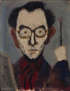 Portrait Of Raphael Soyer — Milton Avery