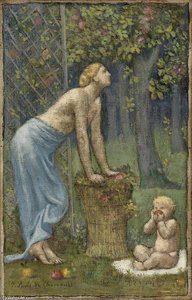Recolte Des Pommes — Pierre Cécile Puvis De Chavannes